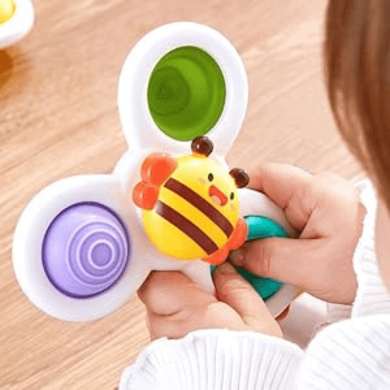 Isabella & Co.™ Suction Cup Spinner Toys - 3 Pack